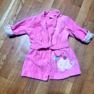 2/$15 Girls Carters Bath Robe 0-9 months